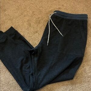 Marine Layer Weekend Sport Joggers - Gray/Blue- Men's XXL